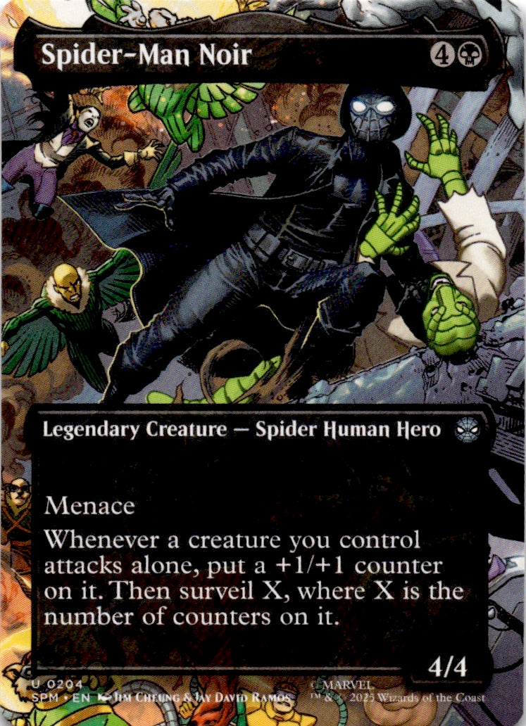 Spider-Man Noir (Borderless)