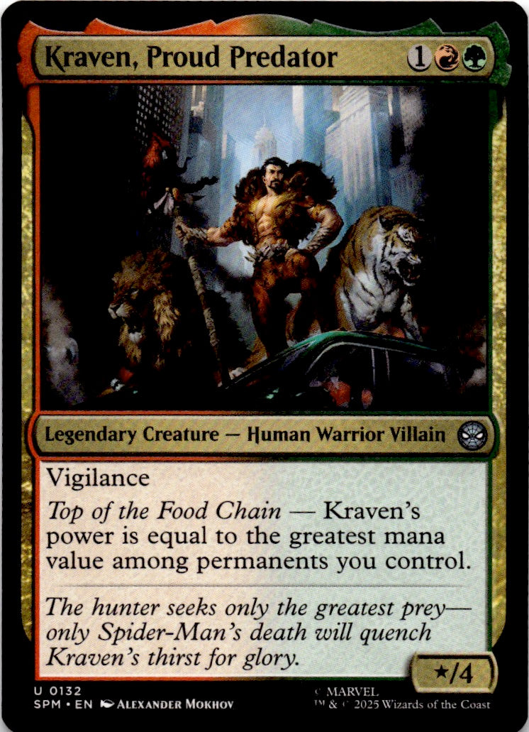 Kraven, Proud Predator