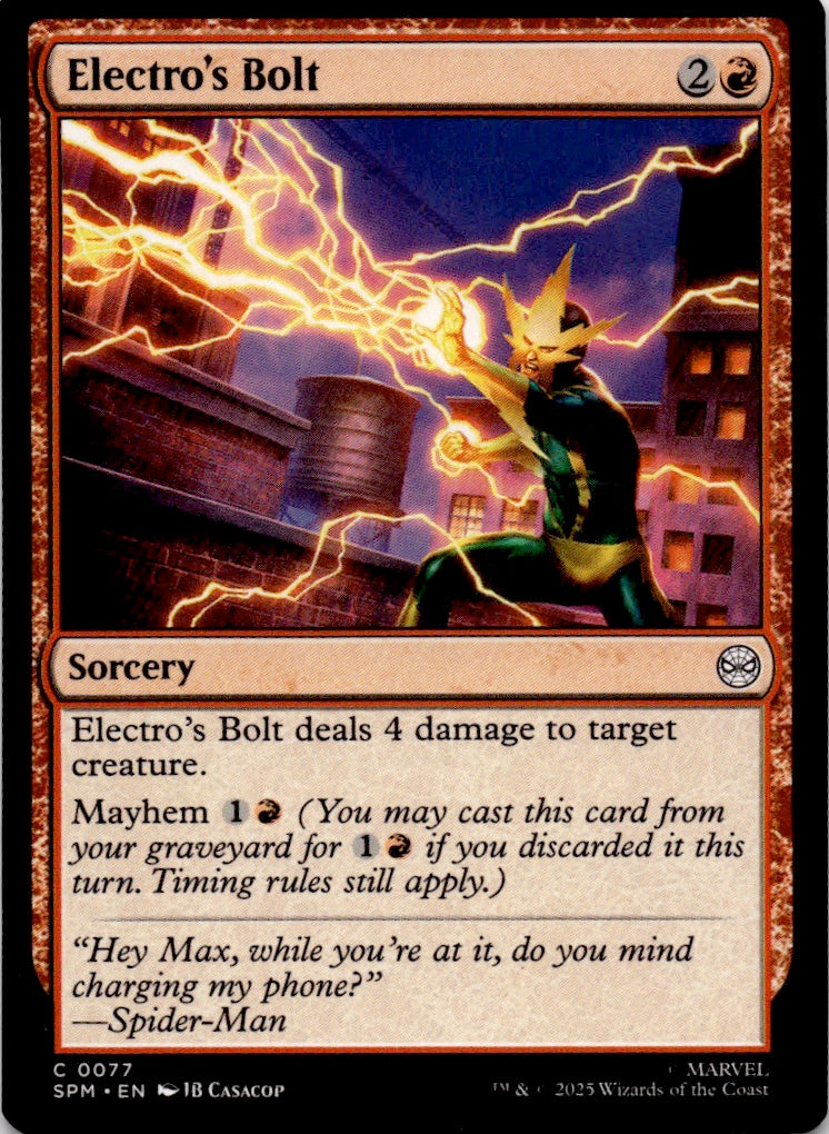 Electro's Bolt