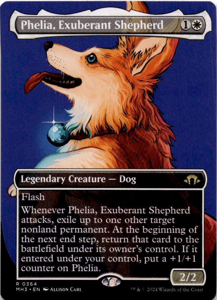 Phelia, Exuberant Shepherd (Borderless)