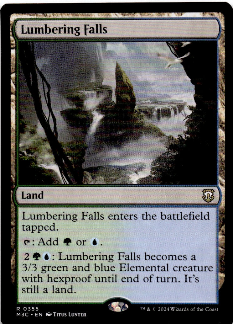 Lumbering Falls