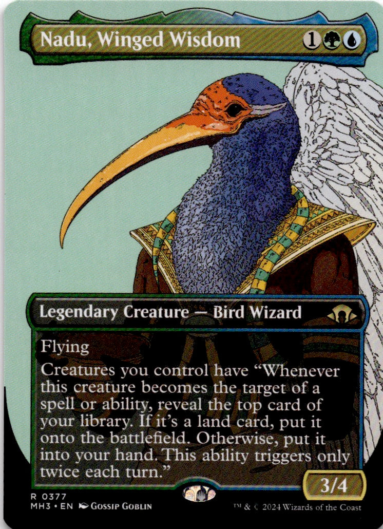 Nadu, Winged Wisdom (Borderless)