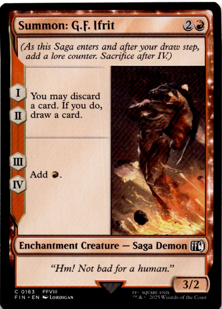 Summon: G.F. Ifrit