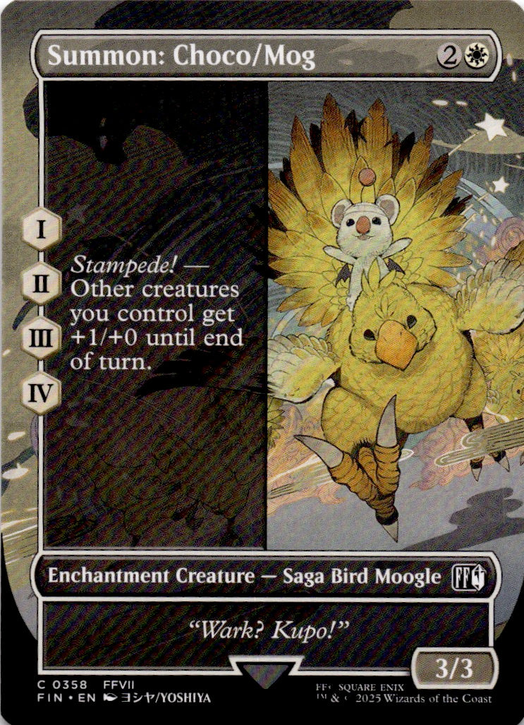 Summon: Choco/Mog (Borderless)