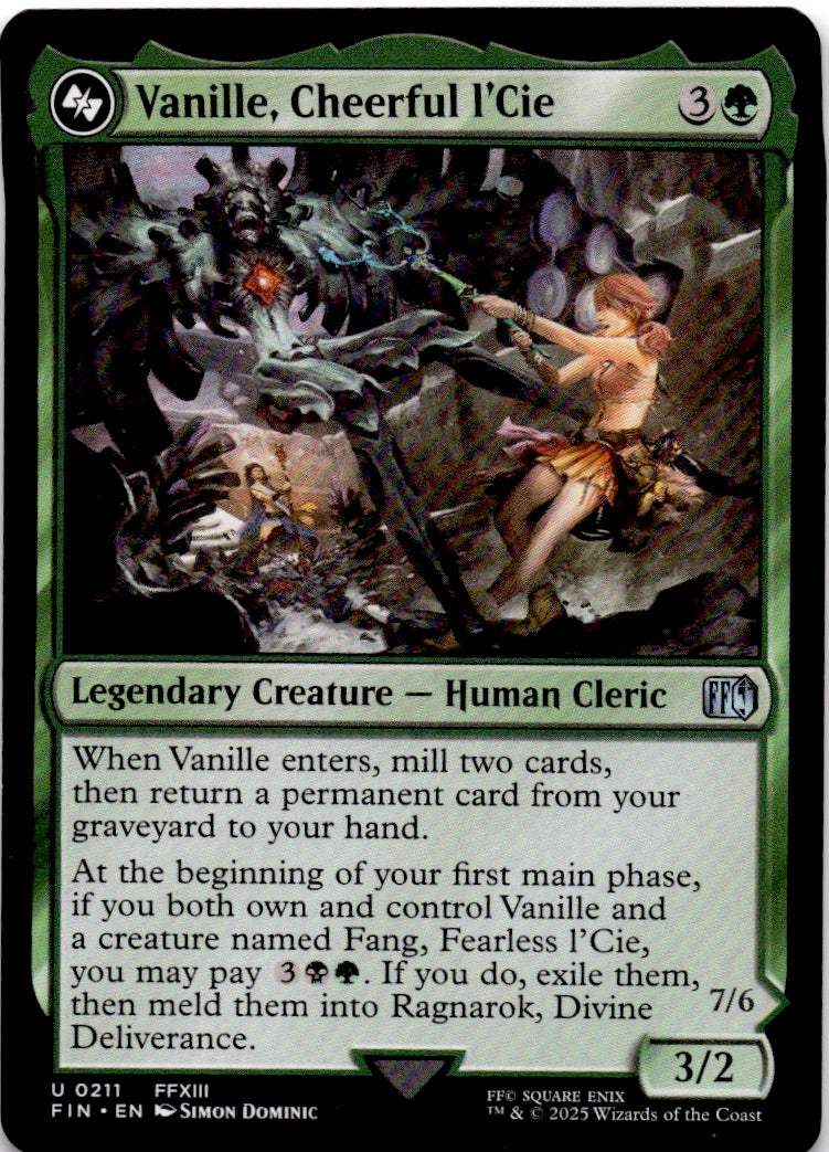 Vanille, Cheerful l'Cie