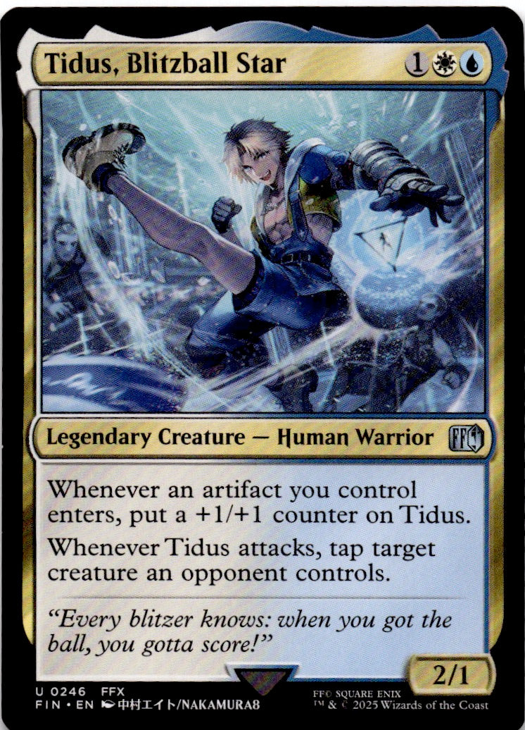Tidus, Blitzball Star