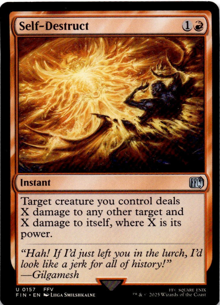 Self-Destruct