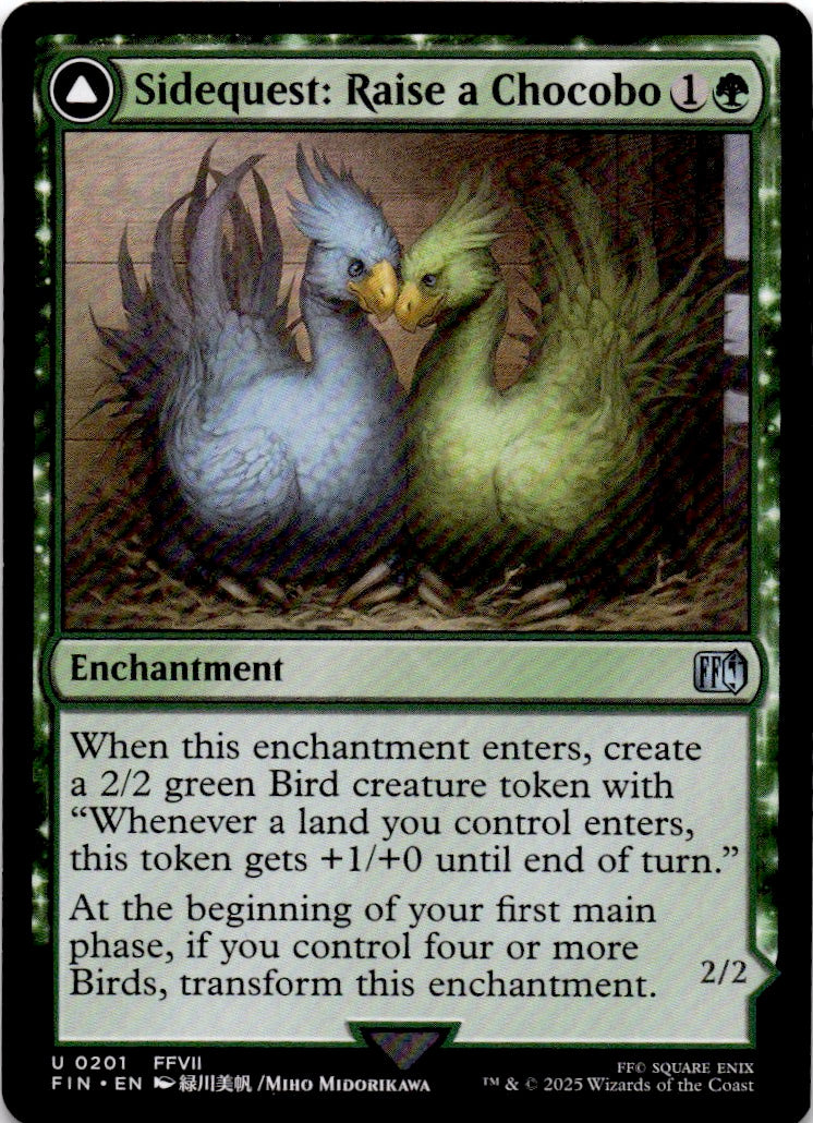 Sidequest: Raise a Chocobo
