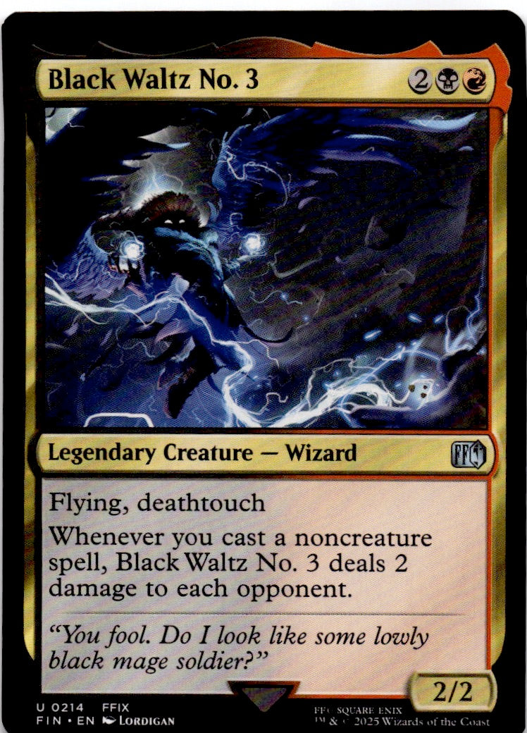 Black Waltz No. 3