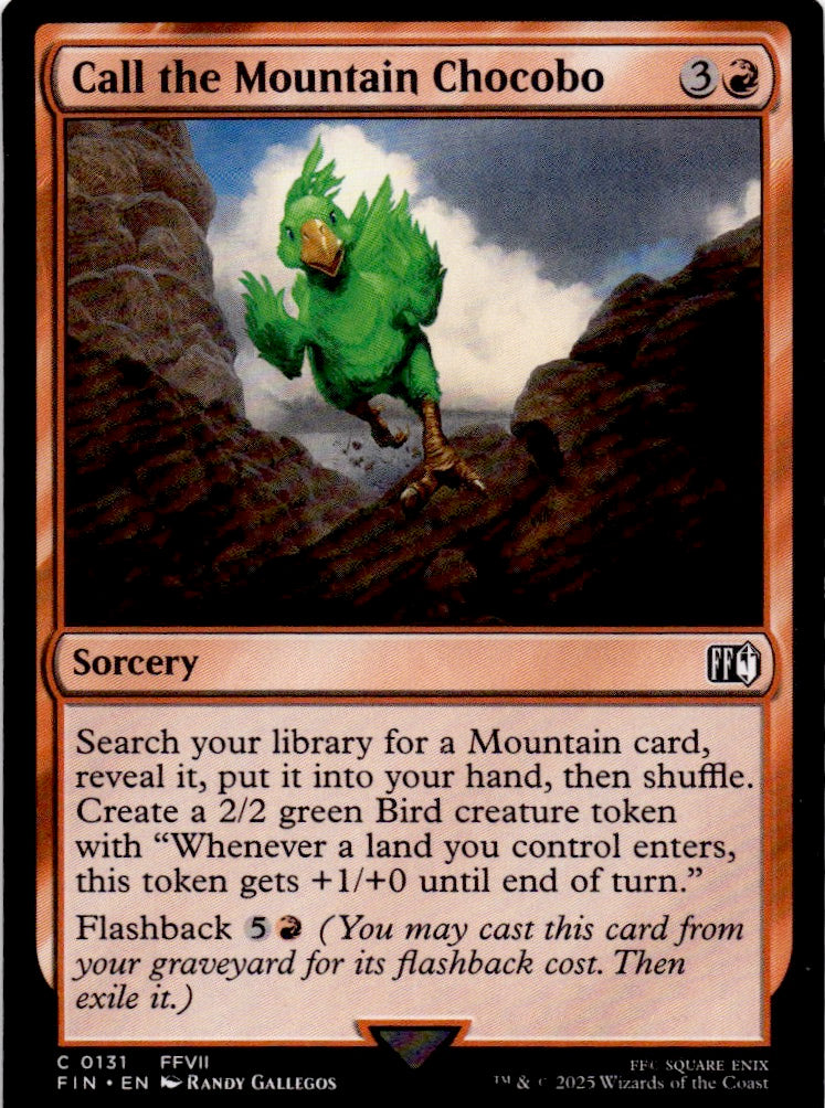 Call the Mountain Chocobo