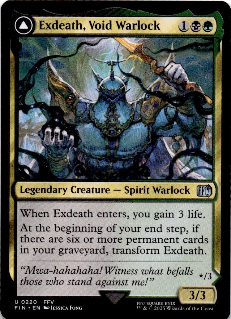 Exdeath, Void Warlock