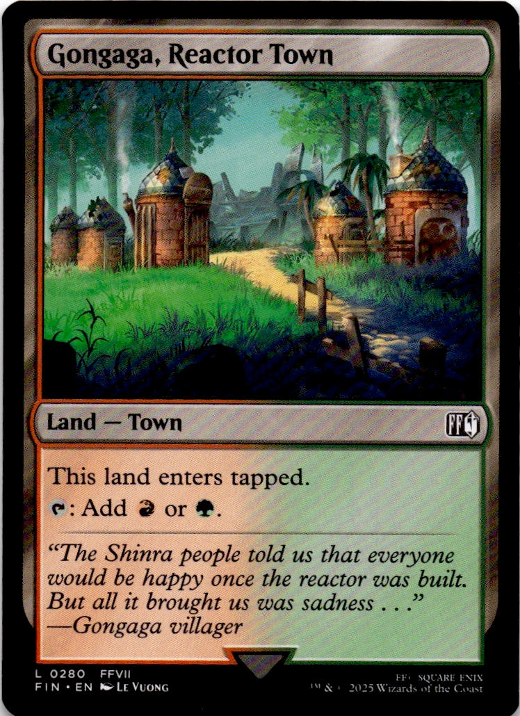 Gongaga, Reactor Town