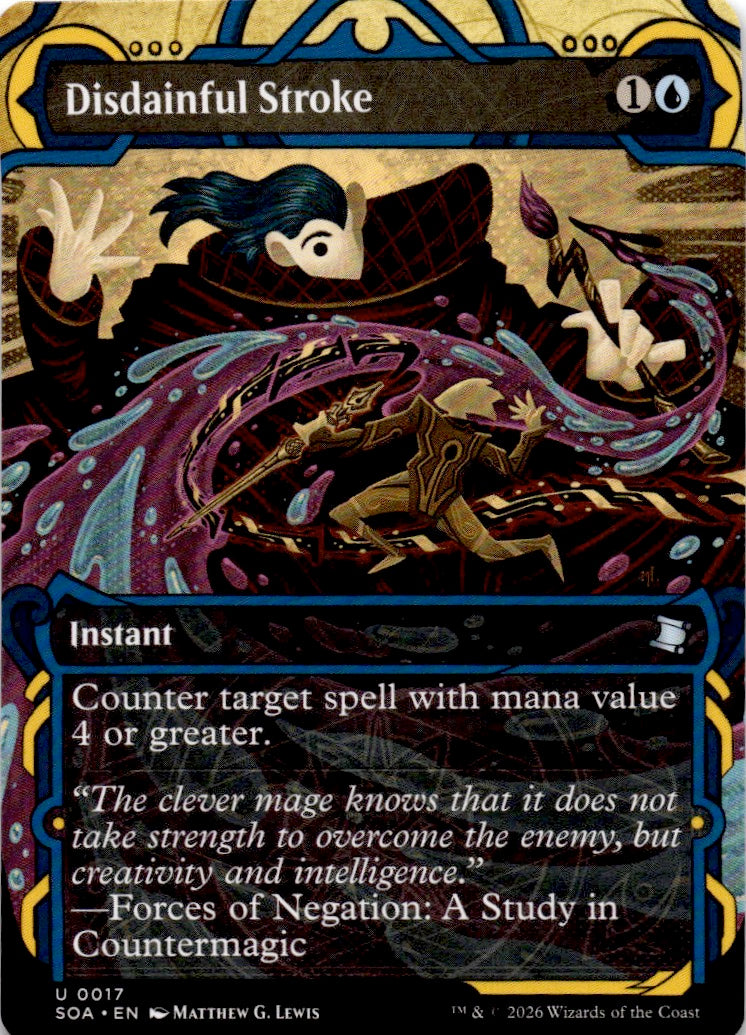 Disdainful Stroke