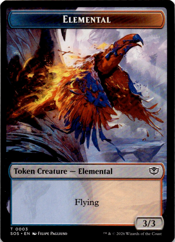 Elemental (0021) // Angel Double-Sided Token