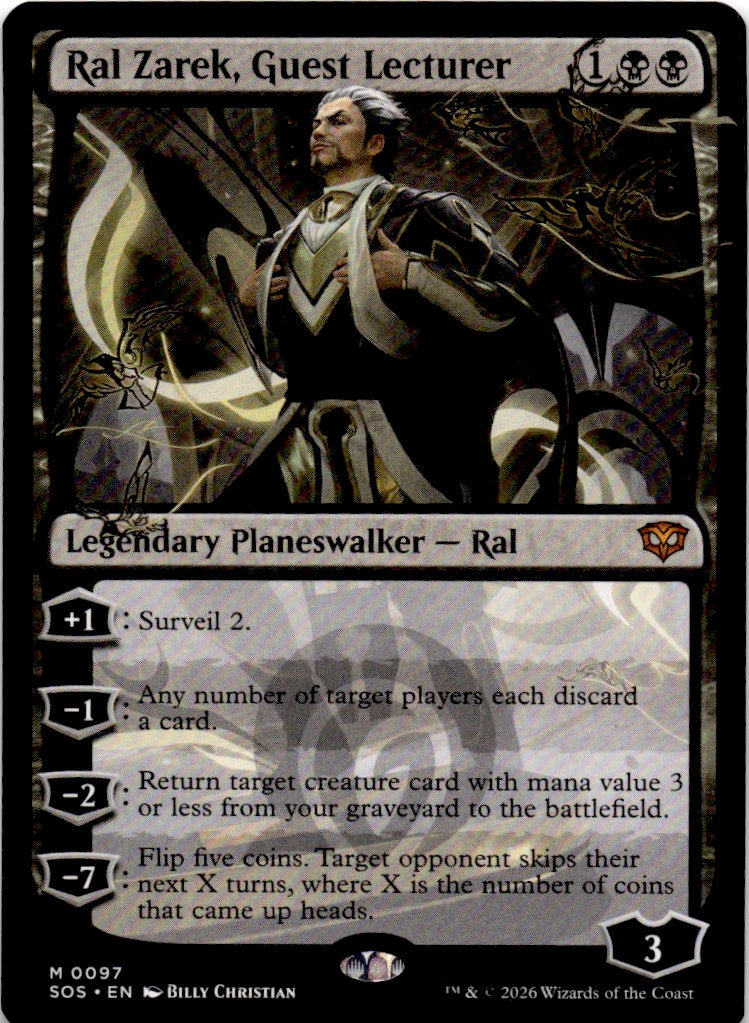 Ral Zarek, Guest Lecturer