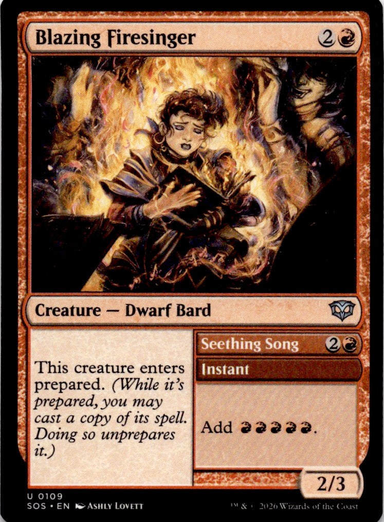 Blazing Firesinger