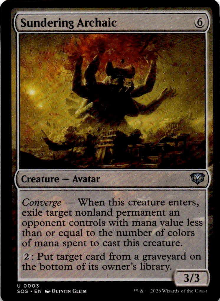 Sundering Archaic