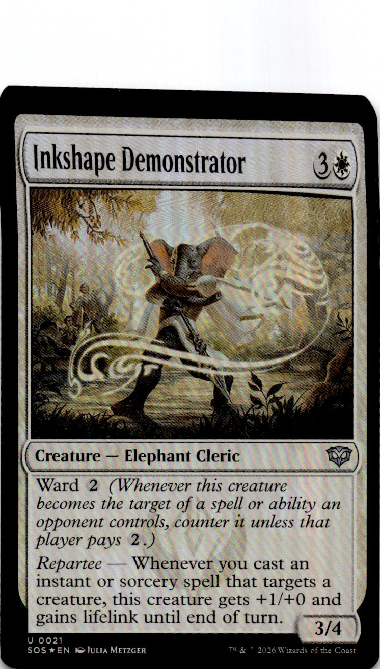 Inkshape Demonstrator
