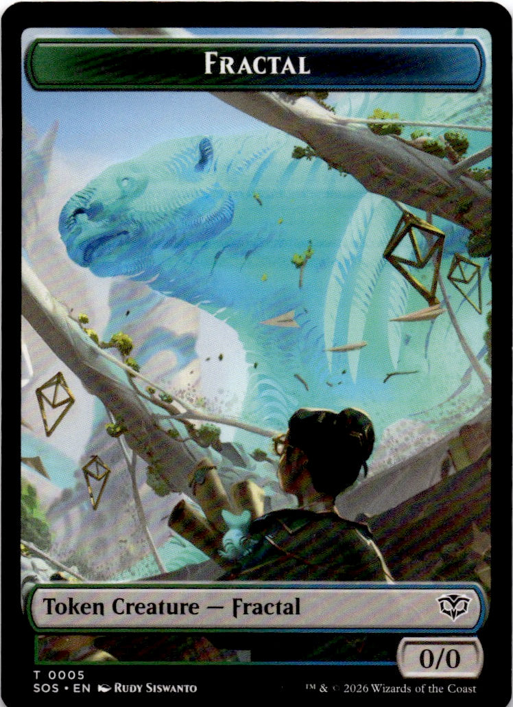 Fractal (0005) // Pest (0009) Double-Sided Token