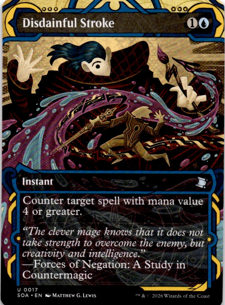 Disdainful Stroke