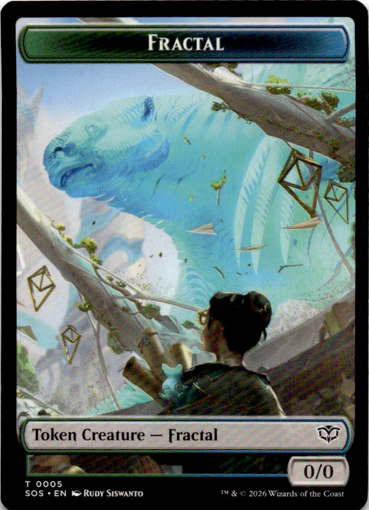 Fractal (0005) // Spirit (0011) Double-Sided Token