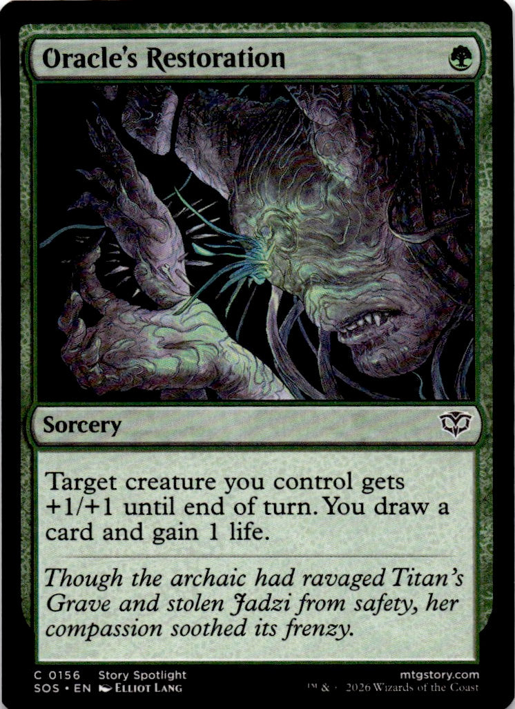 Oracle's Restoration