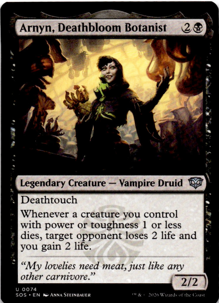 Arnyn, Deathbloom Botanist