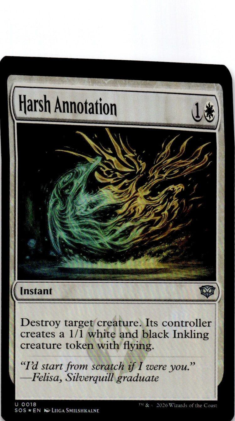 Harsh Annotation