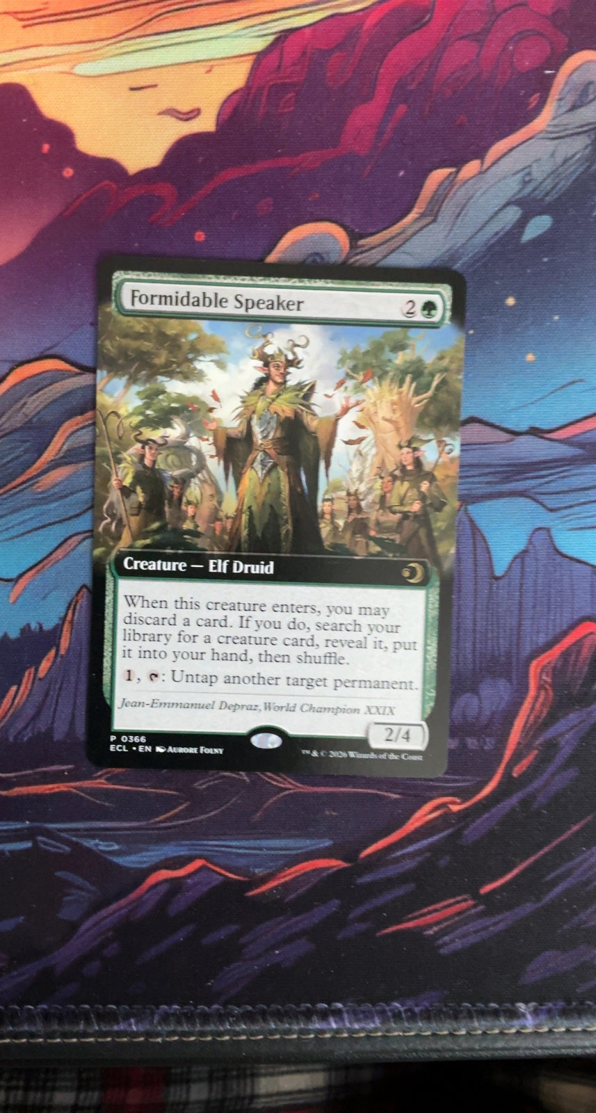 Formidable Speaker (Extended Art)