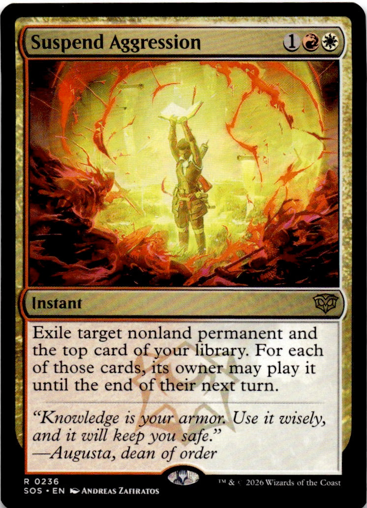 Suspend Aggression