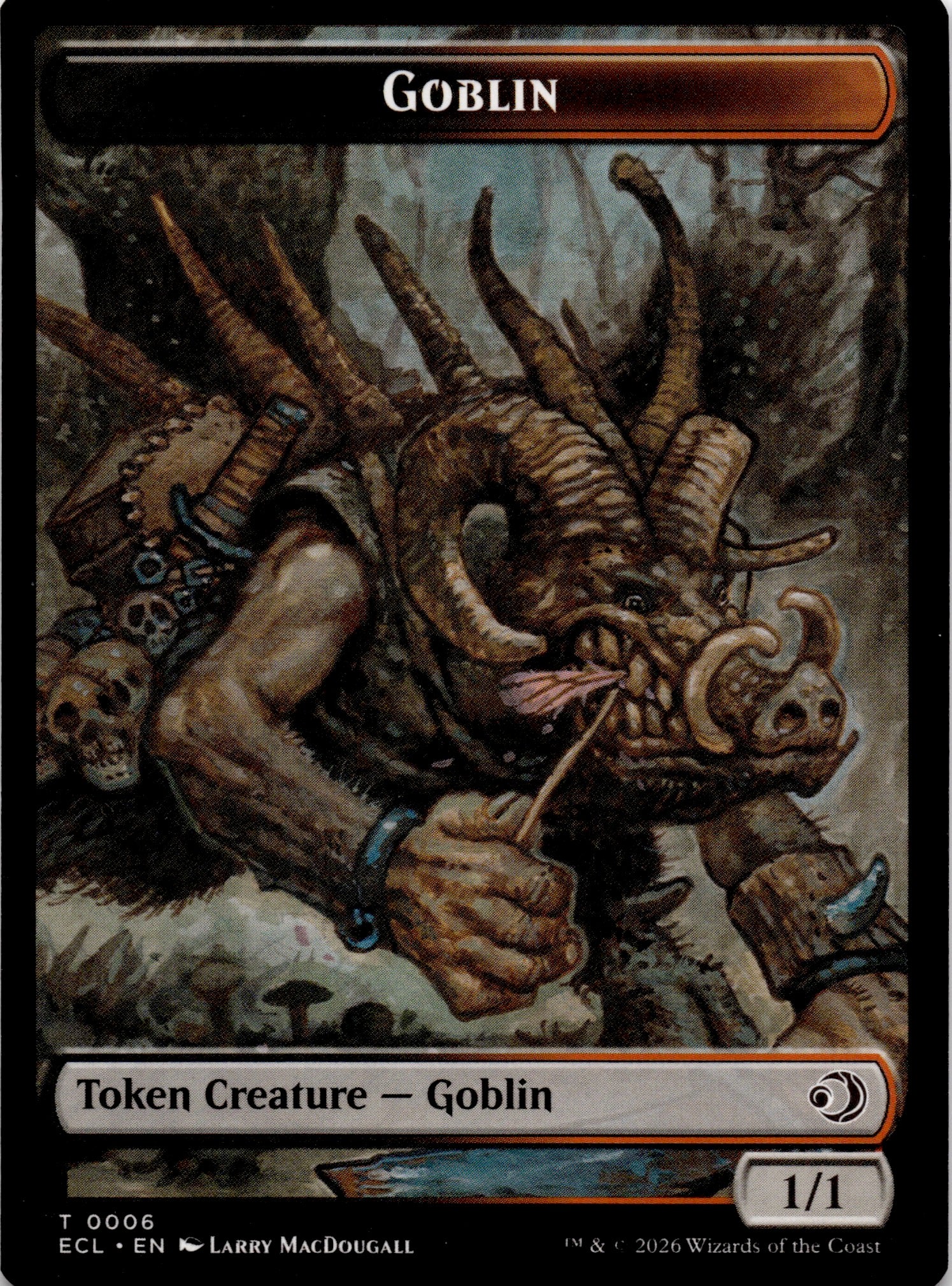 Faerie // Goblin Double-Sided Token