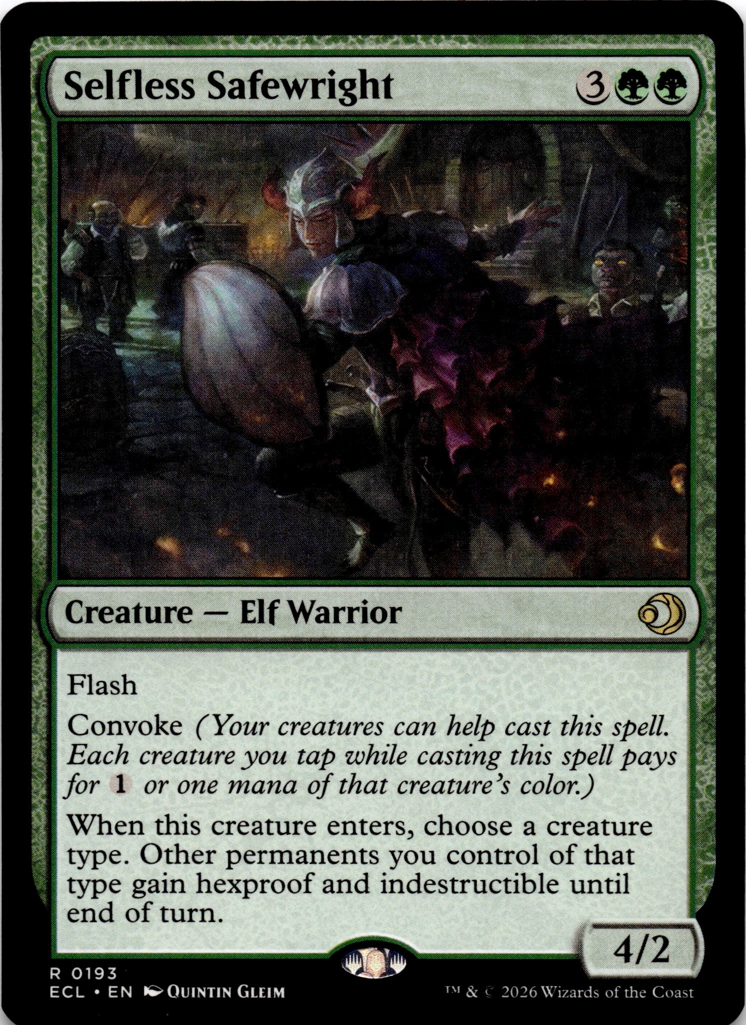 Selfless Safewright