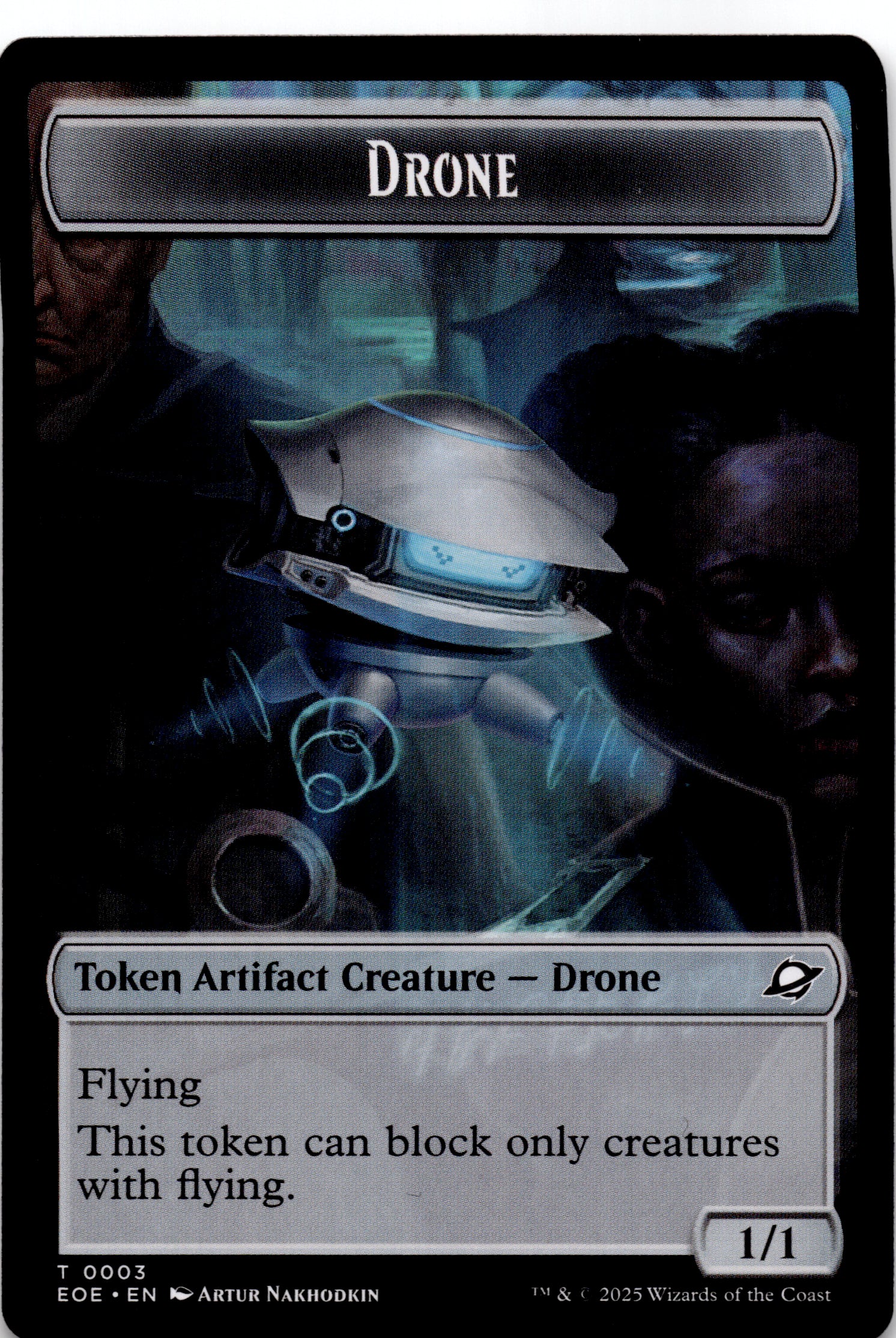 Drone // Lander (0006) Doubled-Sided Token