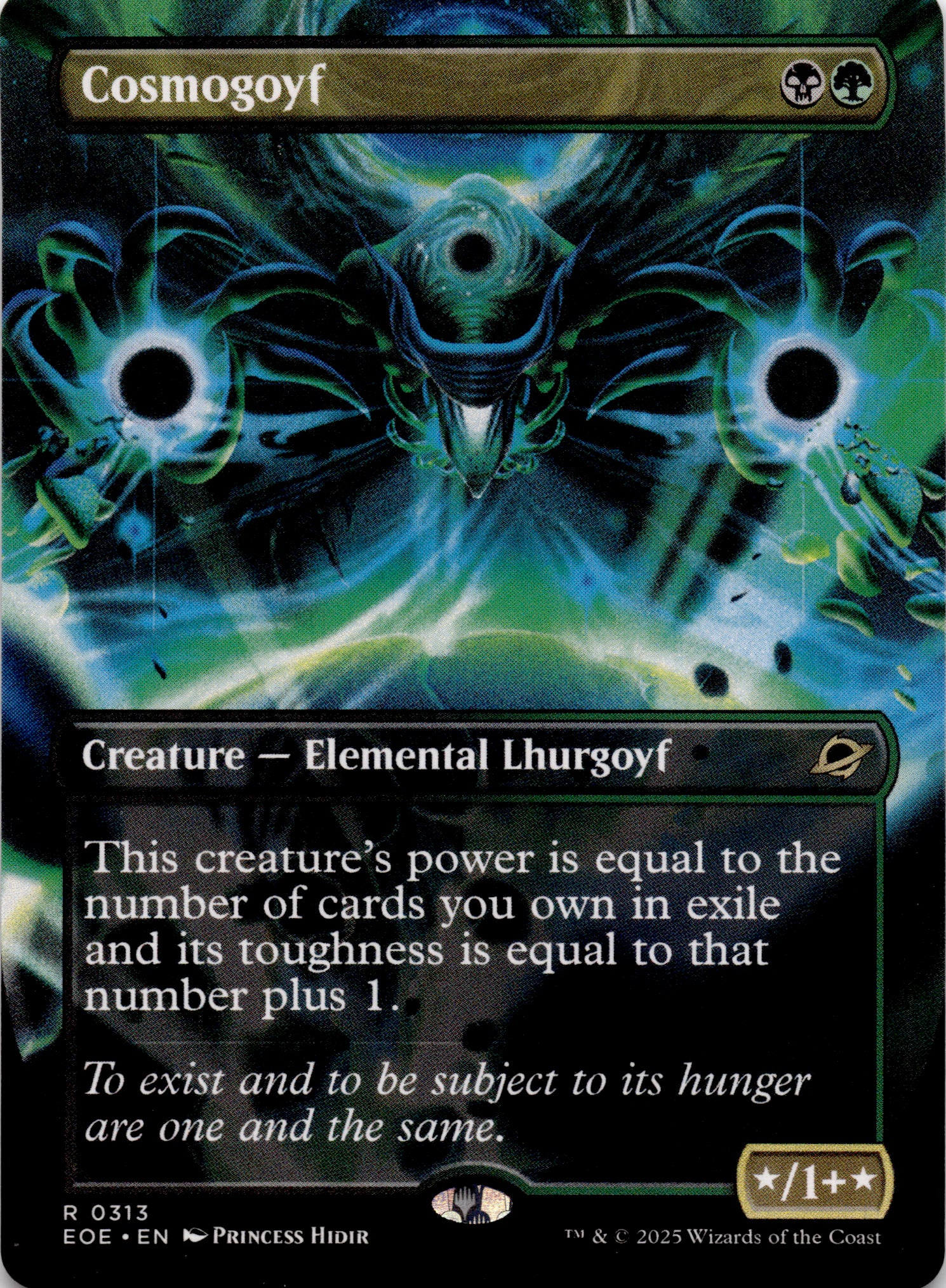 Cosmogoyf (Borderless)