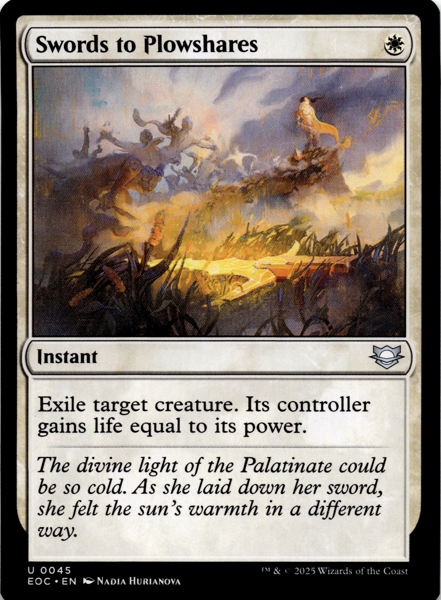 Swords to Plowshares