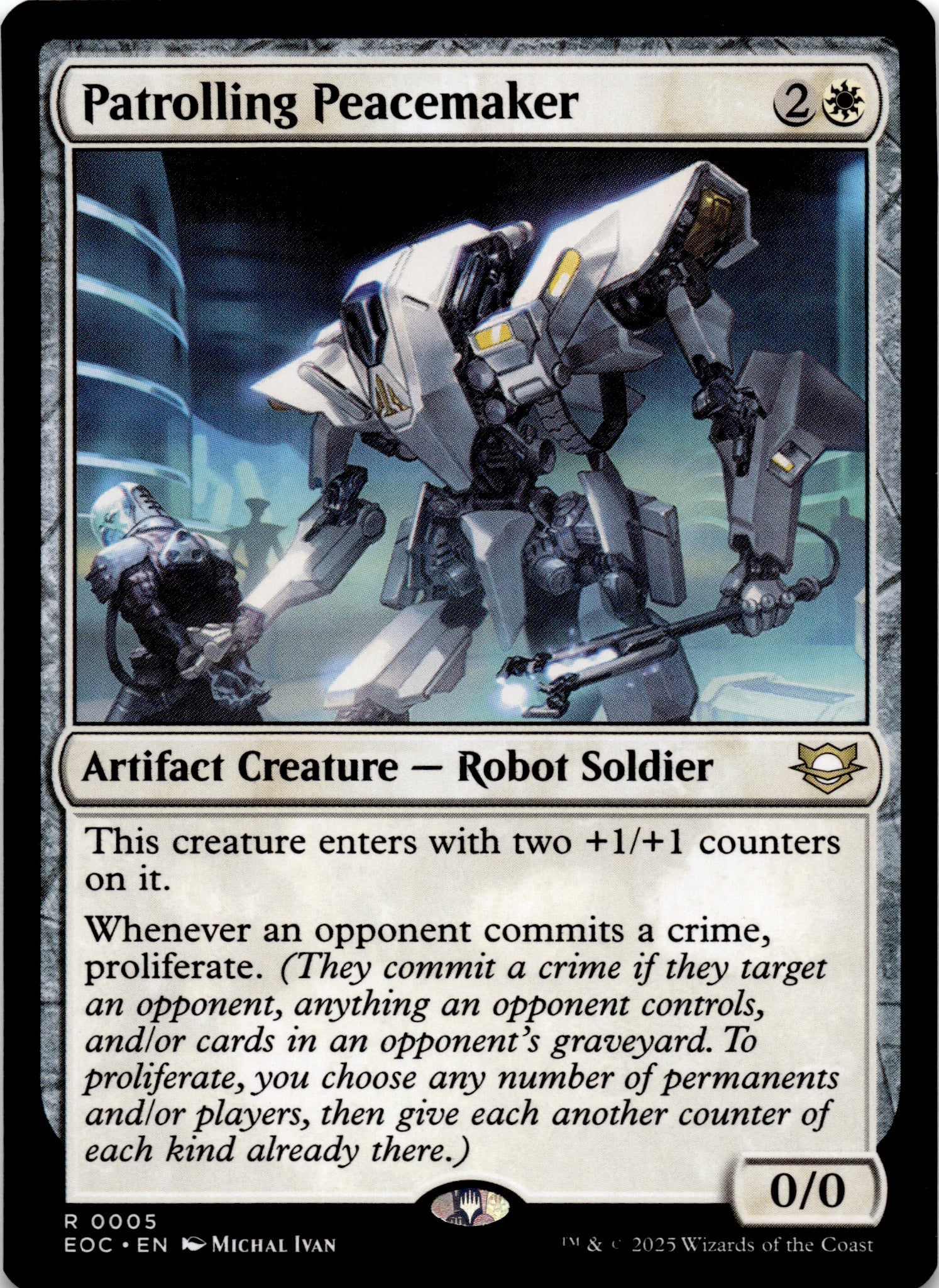 Patrolling Peacemaker