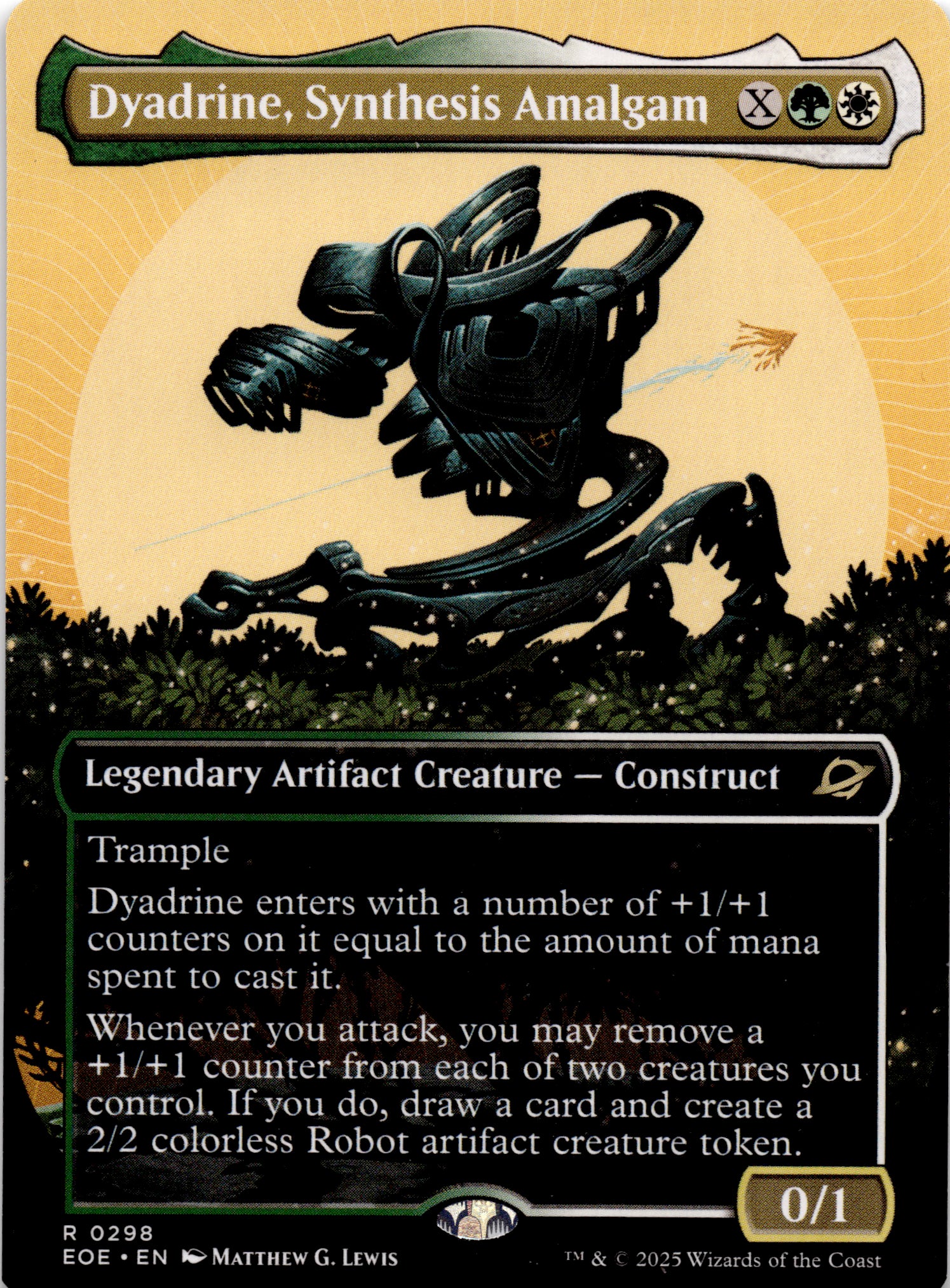 Dyadrine, Synthesis Amalgam (Borderless)