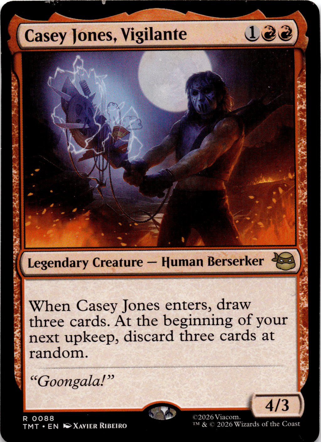 Casey Jones, Vigilante