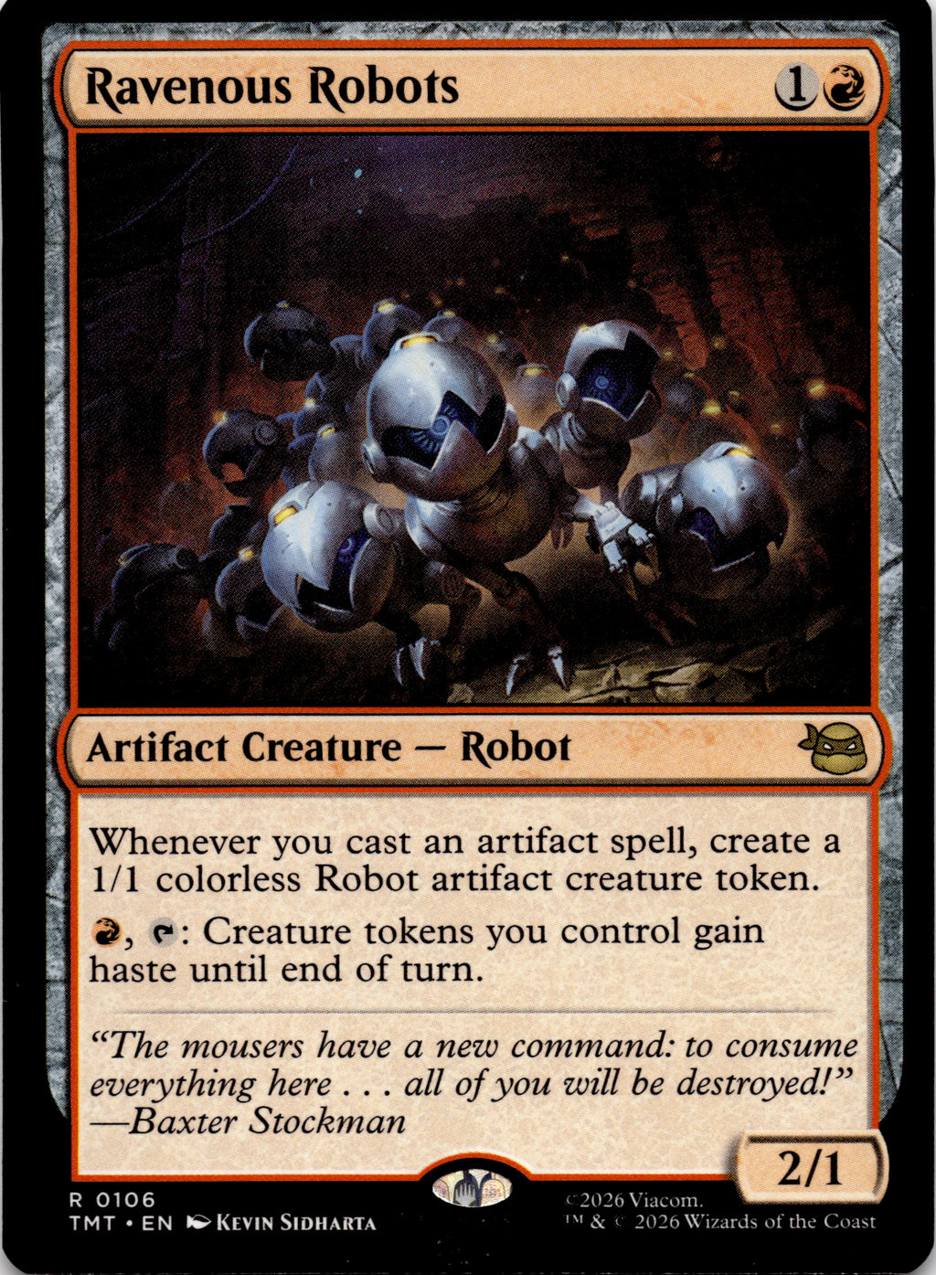 Ravenous Robots