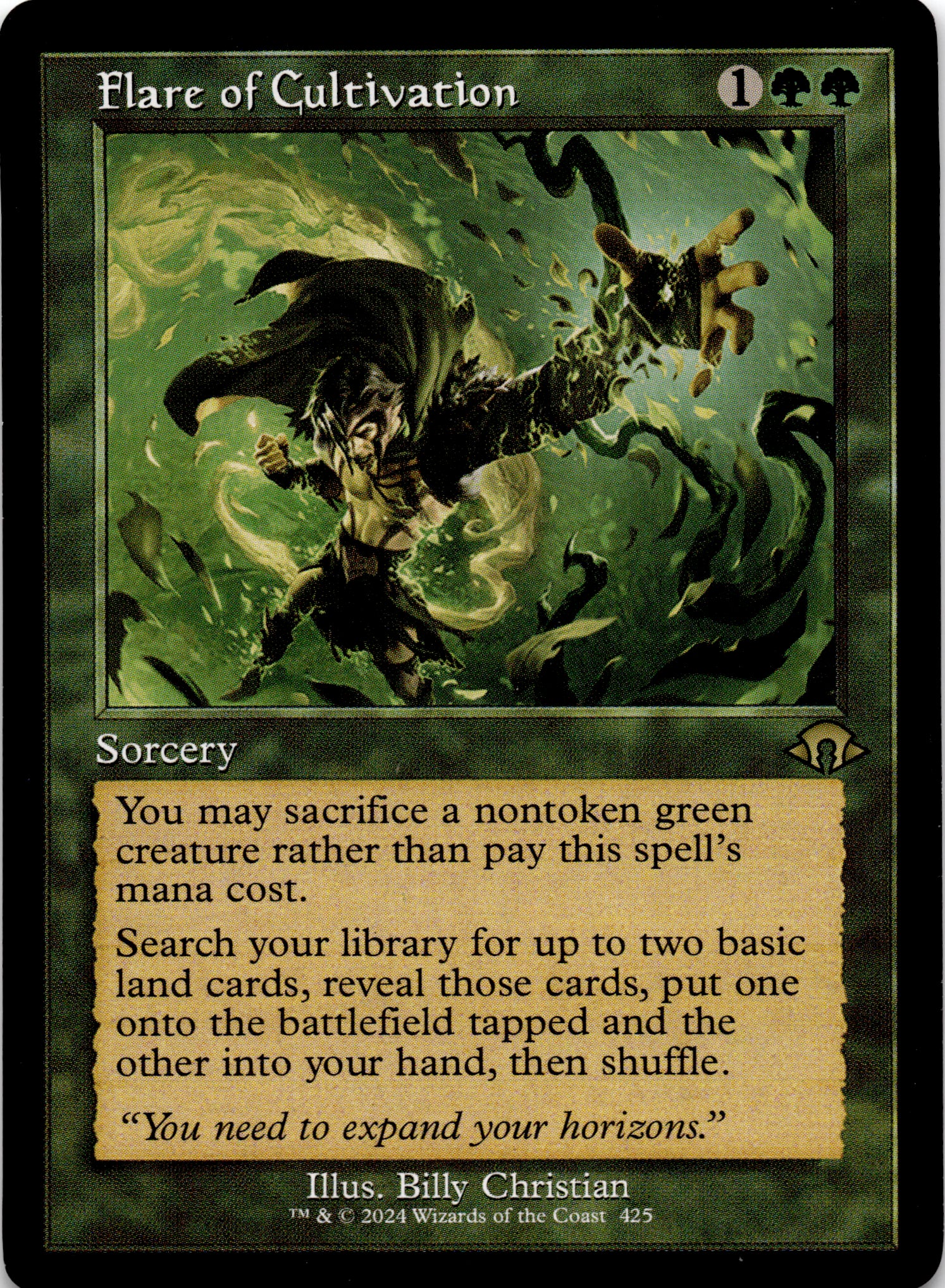 Flare of Cultivation (Retro Frame)