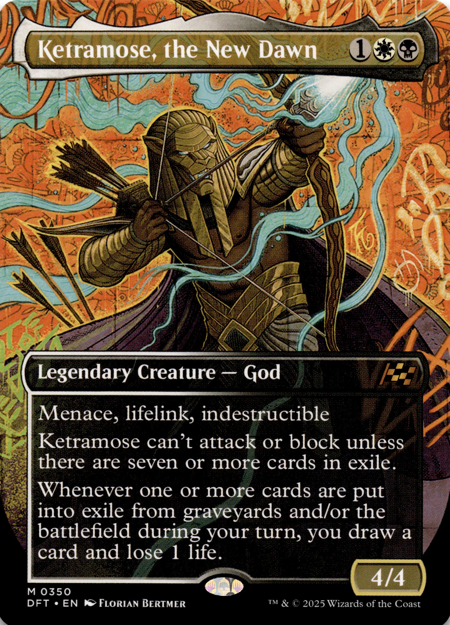 Ketramose, the New Dawn (Borderless)