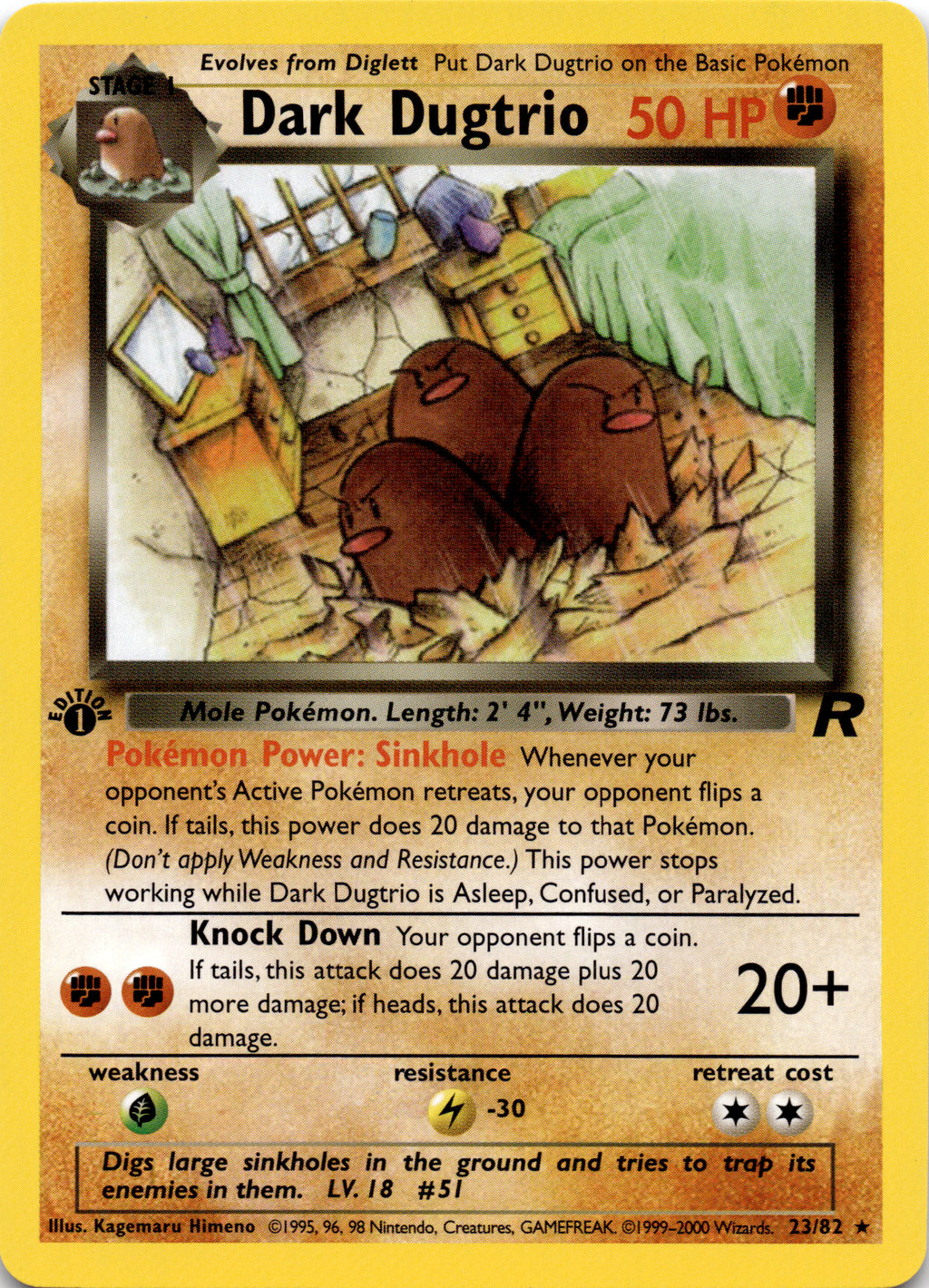 Dark Dugtrio (23)