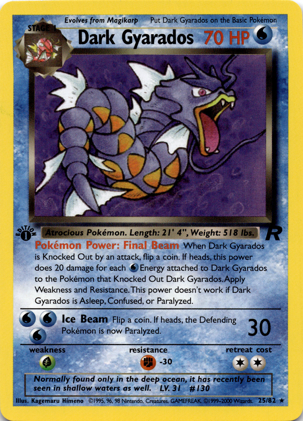 Dark Gyarados (25)