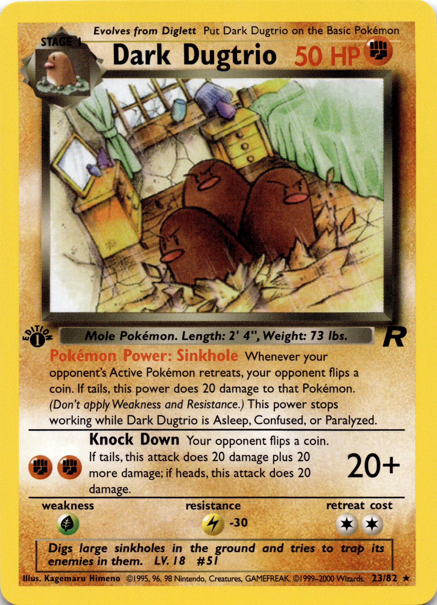 Dark Dugtrio (23)