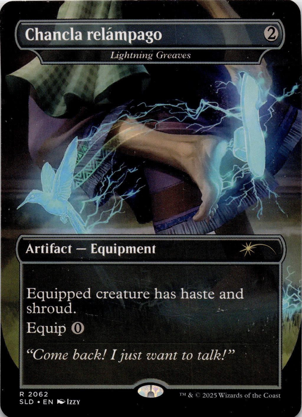 Chancla relámpago - Lightning Greaves
