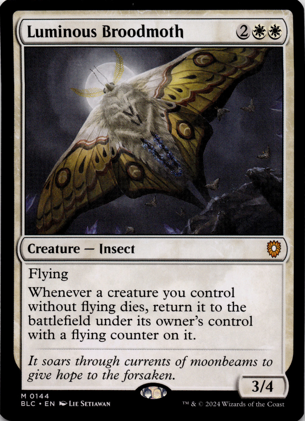 Luminous Broodmoth