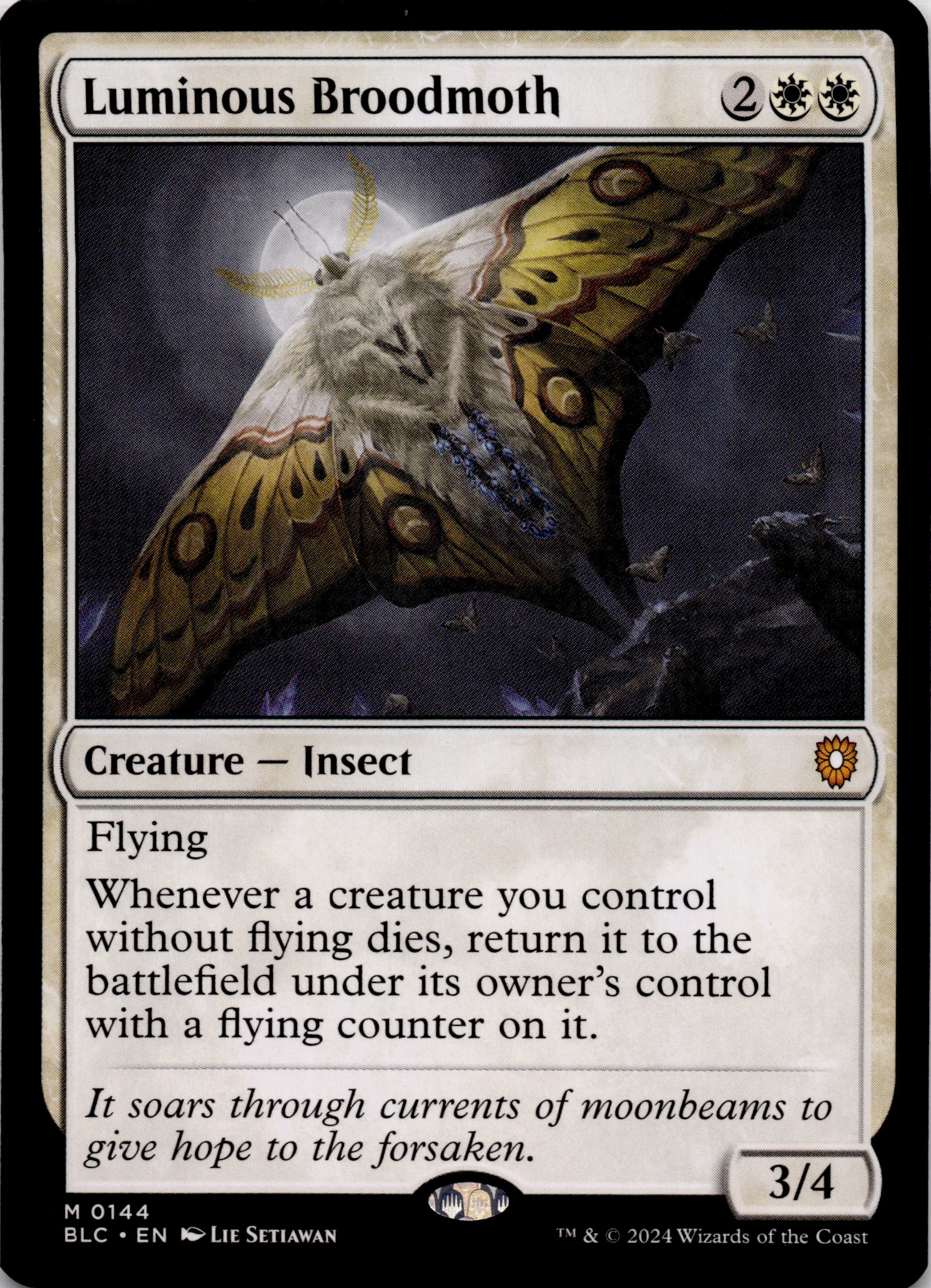 Luminous Broodmoth